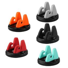 360 rotation car phone holder ornament universal car mount pc silicone dashboard holder decoration accessories for cell phone2798