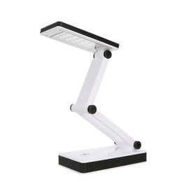 Portable Folding 24 LED Table Lamp Desk Light Sensitive Touch Control 3 Levels Adjustable Brightness Dimmable USB Charging Port 4 286f