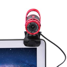 Webcams Rotatable Vision Webcam High Definition Web Degree Clip-on Computer PC Laptop Notebook Web Camera