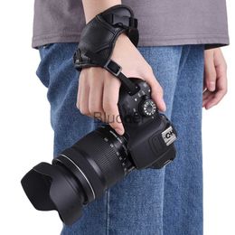 Camera bag accessories Leather Camera Padded Wrist Grip Strap Camera Accessory for Canon Nikon Olympus Pentax Fujifilm DSLR x0727