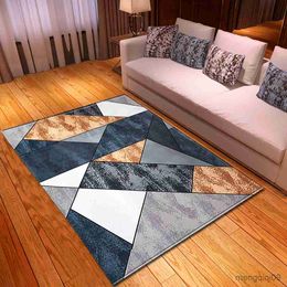 Carpets Modern Style Home Carpet For Living Room Large Geometric Floor Area Rugs Memory Long Kitchen Bedroom Mat Doormat R230728