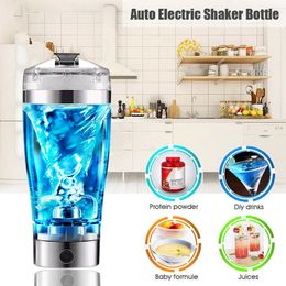 Wasserflaschen Elektrischer Protein-Shake-Rührer USB-Flasche Milch Kaffee Mixer Wasserkocher Sport und Fitness Lade Shaker Cup 230727