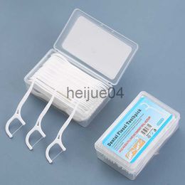 Dental Floss 50100pcs Dental Floss Flosser Picks Toothpicks Teeth Stick Tooth Cleaning Interdental Brush Dental Floss Pick Oral Hygiene Care x0728