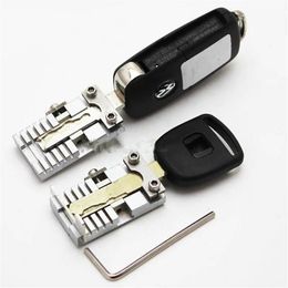 HUK Multi-Function Universal Auto or House Key Machine Fixture Clamp Locksmith Tools218F