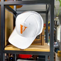 New 2023 VLONE hat Baseball cap spring summer new cotton wide brim net hat for men and women breathable sunscreen womens sun hat Washed Denim Adjustable Dad Hat
