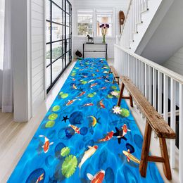 Carpets Ocean World Floor Area Rug Corridor Carpets Decor Kitchen Balcony Bedroom Rugs Children Play Mat Rug Carpet for Living Room