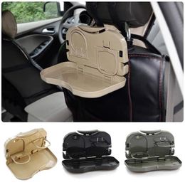 Car Interior Accessories 1Pc Folding Universal Car Bracket for Food Tray Drink Holder Auto Back Rear Seat Table Tray Phone Holder 274S