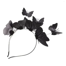 Bandanas 3D Butterfly Headband Po Prop Party Hairband Women Headbands Decor Novel Festival