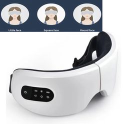 Eye Massager Electric Smart Eye Massager 4D Bluetooth Eye Care Instrument Heating Vibration Massage Music Relieve Eye Fatigue Sleep Mask 230728