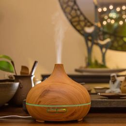 550ml Aroma Diffuser - Cool Mist Humidifier with Ambient Light, Waterless Auto Shut-Off, Perfect for Home, Office, and Bedroom - Aromatherapy Gift Idea!