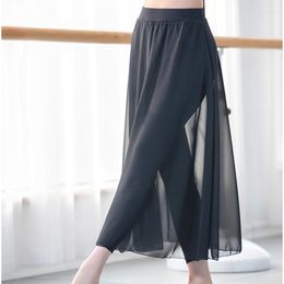 Gym Clothing Latin Pant Modal Training Ballroom Dance Pants Lady Tango Waltz Dancing Costumes Women Competition Belly