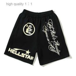 Summer Hellstar Studios Mesh Nylon Shorts Breathable Knee Length Short Pants Sportswear Jogging Basketball Pant Men Women Size Fitness Running Trackpants 4 ACT3