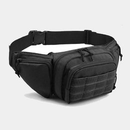 Outdoor Bags Tactical Gun Bag Case Holster for Men Concealed Pouch Carry Waist Bags Fanny Pack Military Camping Hunting Hiking Army Belt Bag 230728