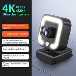 Webcams Full 1080P Beauty Webcam 4k Streaming Web Camera Camera 2K Web for Premium Account