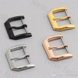 New Fashion Watchbands 18mm 20mm HQ Silver SS Bracelets Clasp Buckle FOR IWCWATCH Strap Buckle stainless steel Watch Buckle175b
