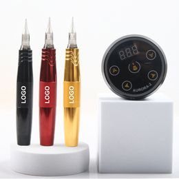 Tattoo Machine machine kit complete Rotary Pen With Power Supply Permanent Makeup Cartridge Needle Body Art 230728