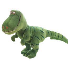 Wholesale different sizes of two-color printed simulation dinosaur Tyrannosaurus rex plush toy doll indoor decoration