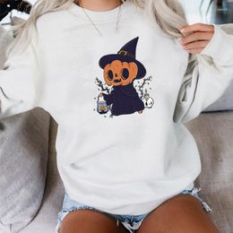 Women's Hoodies YRYT Halloween Autumn And Winter Costume Cartoon Wizard Loose Casual Fashion Hoodie Clothes