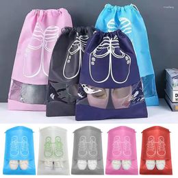 Storage Bags 10/5/1pcs Shoes Organiser Non-Woven Travel Bag Waterproof Clothes Suitcase Organisers