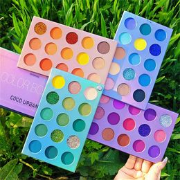 Eye Shadow 35/48/60 Color Eyeshadow Combo Tray Palette Colorful Matte Pearlescent Eye Makeup Shimmer Offset Shimmer Eyeshadow Tray Cosmetic 230727