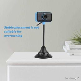 Webcams Microphone Digital Flexible Webcam Camera Web 480P Video Computer PC with R230728