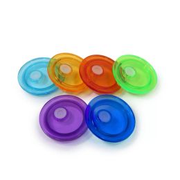 Colourful Sealing Lids Slide Lids Waterproof Seal Cover Replacement Resistant Spill Proof Covers for 16oz Glass Can Beer Glasses FY5206 LL