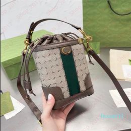 Vintage Bucket Bag Mini Handbags Designer Tote Shopping Purse Fashion Shoulder Bags Canvas Men Crossbody Messenger Bag Women Luxury Handbag Wallet