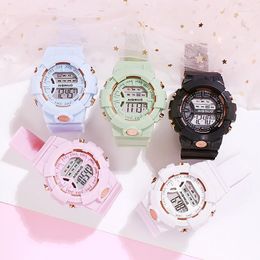 Wristwatches Online Models Sports Series Transparent Small Diamonds Ins Electronic Watches Women's