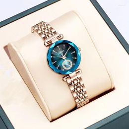 Wristwatches Women Wrist Watch Watches For Ladies Full Stainless Steel Luxury Quartz Woman Wristwatch Reloj Montre