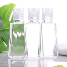 Packing Bottles 30Ml 60Ml Empty Hand Sanitizer Bottle Refillable Plastic Container Transparent Cosmetic For Makeup Liquid Sample Drop Otd0B
