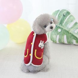 Dog Apparel Clothes For Small Dogs Pet Cat Costume Cute Coats Jacket Warm Autumn Winter Clothing Fashion Teddy Vest