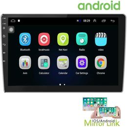 10 1 Inch Android Car Stereo Car DVD with GPS Double Din Car Radio Bluetooth FM Radio Receiver Support WiFi Connect Mirror232E