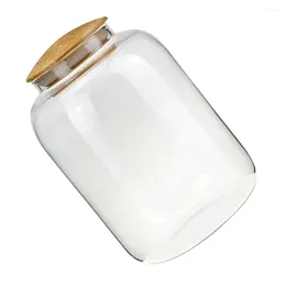 Storage Bottles 1150 Jar Kitchen Containers Lids Glass Canning Container Large Ml Flour Jars