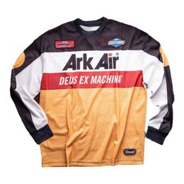 Cycling Shirts Tops Freedeus Ex Machina mens Downhill Mountain Bike Jerseys BMX Motocross Racing Jersey DH Long Sleeve Motorcycle Clothes Tshirt 230728