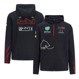 2022 f1 sweatshirt men's racing zip hoodie new racing team uniform formula one team sweater jacket254U