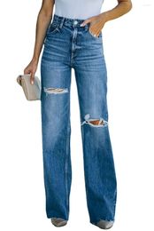 Women's Jeans Fashion Denim Woman Pant Zipper Spring Summer Slouchy European Style Women Trouser