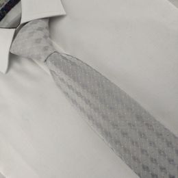 Fliegen Klassische Krawatte Wolle Seide Herren 7 cm Blaues Muster Grauer Punkt Kariert Business Taschentuch Hochzeit Party Set Accessori