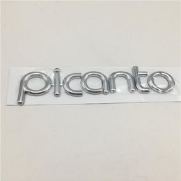 For Kia Picanto Morning GTLine Rear Trunk Tailgate Emblem Logo Stickers207p