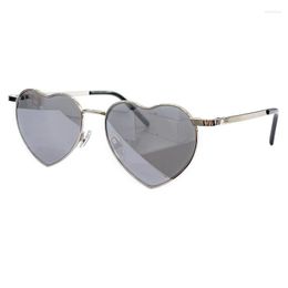 Sunglasses Brand Love Heart Shape For Women Sweet Design Eyewear Party Sun Glasses Outdoor UV400 With Box