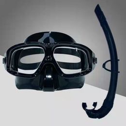 Diving Masks Diving mask Free diving surface mirror high definition anti-fog lens Snorkelling mask equipment 230727