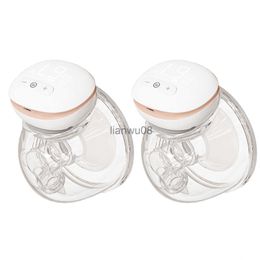 Breastpumps 1pcs2pcs Wearable Electric Breast Pump Portable 8oz 240ml BPAfree 3 Modes 9 Suction Levels Breastfeeding Milk Collector x0726