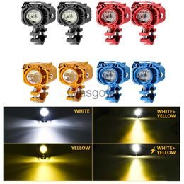 Motorcycle Lighting Universal Led Motorcycle Headlight 60W Spotlights Fog Lights Universal Motorbike Auxiliary LED Driving Lamp for Cafe Racer x0728