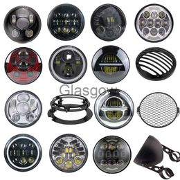 5.75-inch Harley Headlights led retrofitted headlights 45W Harley locomotive retrofitted headlights L231019