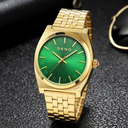 Men watch watches high quality luxury Casual Business waterproof quartz-battery Luminous 37mm watch