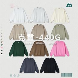 Men's Hoodies Solid Color Wool Circle Round Collar Sweater