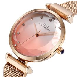 Wristwatches Luxury Women Wristwatch Golden Top Brand Steel Magnet Buckle Lady Watches Small Dial Quality Designer Gift Girl Wrist Timepiece