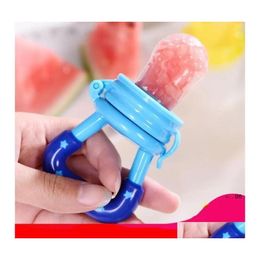 Party Favour Baby Teether Nipple Fruit Food Mordedor Sila Bebe Sile Safety Feeder Bite Orthodontic Nipples P1128 Drop Delivery Home G Dhphk