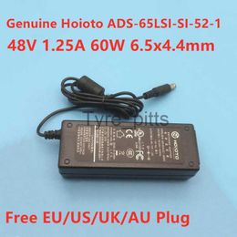 Chargers Genuine Hoioto ADS-65LSI-SI-52-1 48060G 48V1.25A 60W Switching AC Adapter For Dahua POE Monitoring Laptop Power Supply Charger x0729