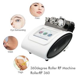 360 Degree Rotating RF anti Ageing Radio Frequency Effective Cellulite Reduction Body Slimming Skin Rejuvenation LED Therapy Beauty Machine For Commercial Use