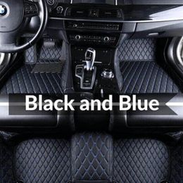 Autocovers Custom Fit Car Floor Trunk Mat Specific Waterproof PU Leather ECO friendly Material For SUV Truck Full Set Car Mat 015 210m